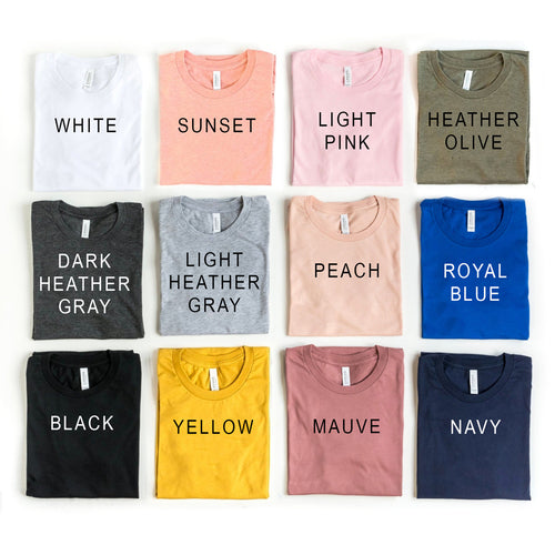I Love Yoga, Heart T-shirt in 9 colors