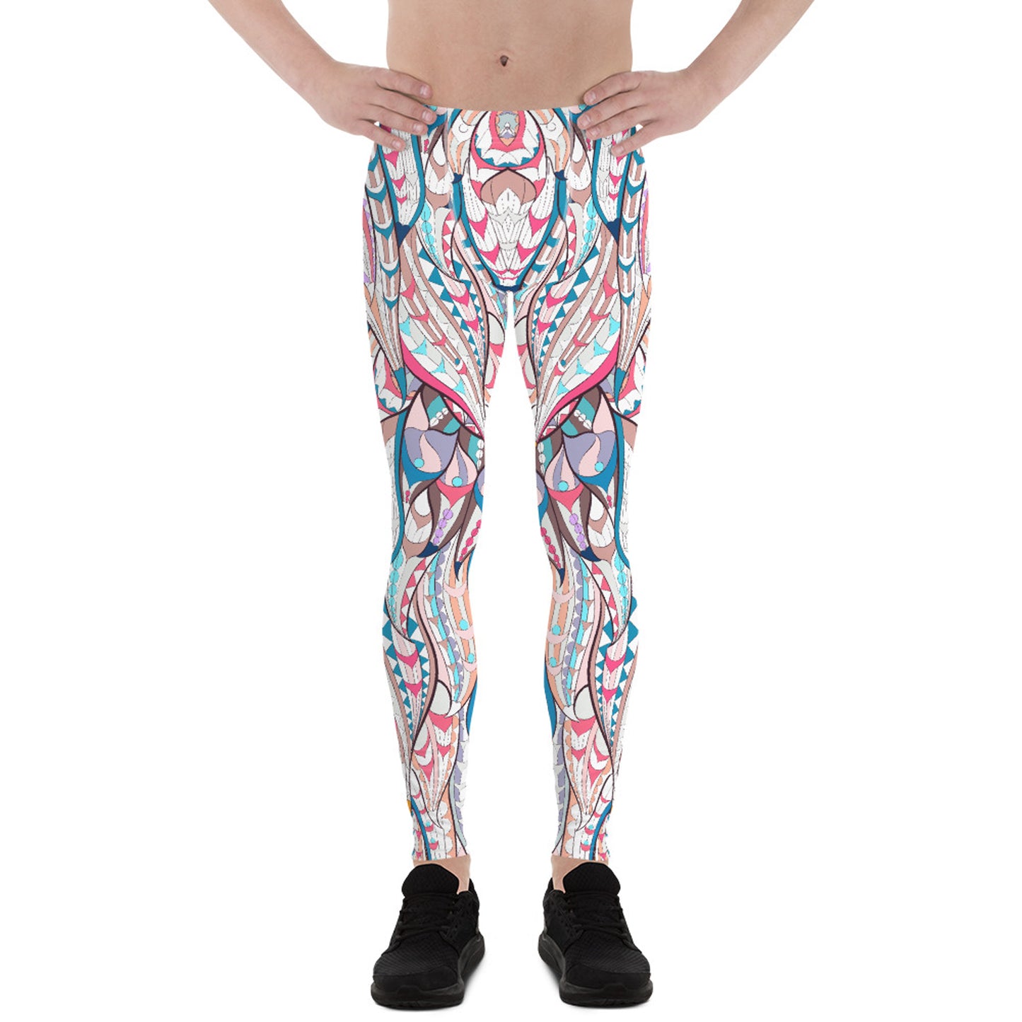 Boho Feather Yoga Pants/Leggings for Men