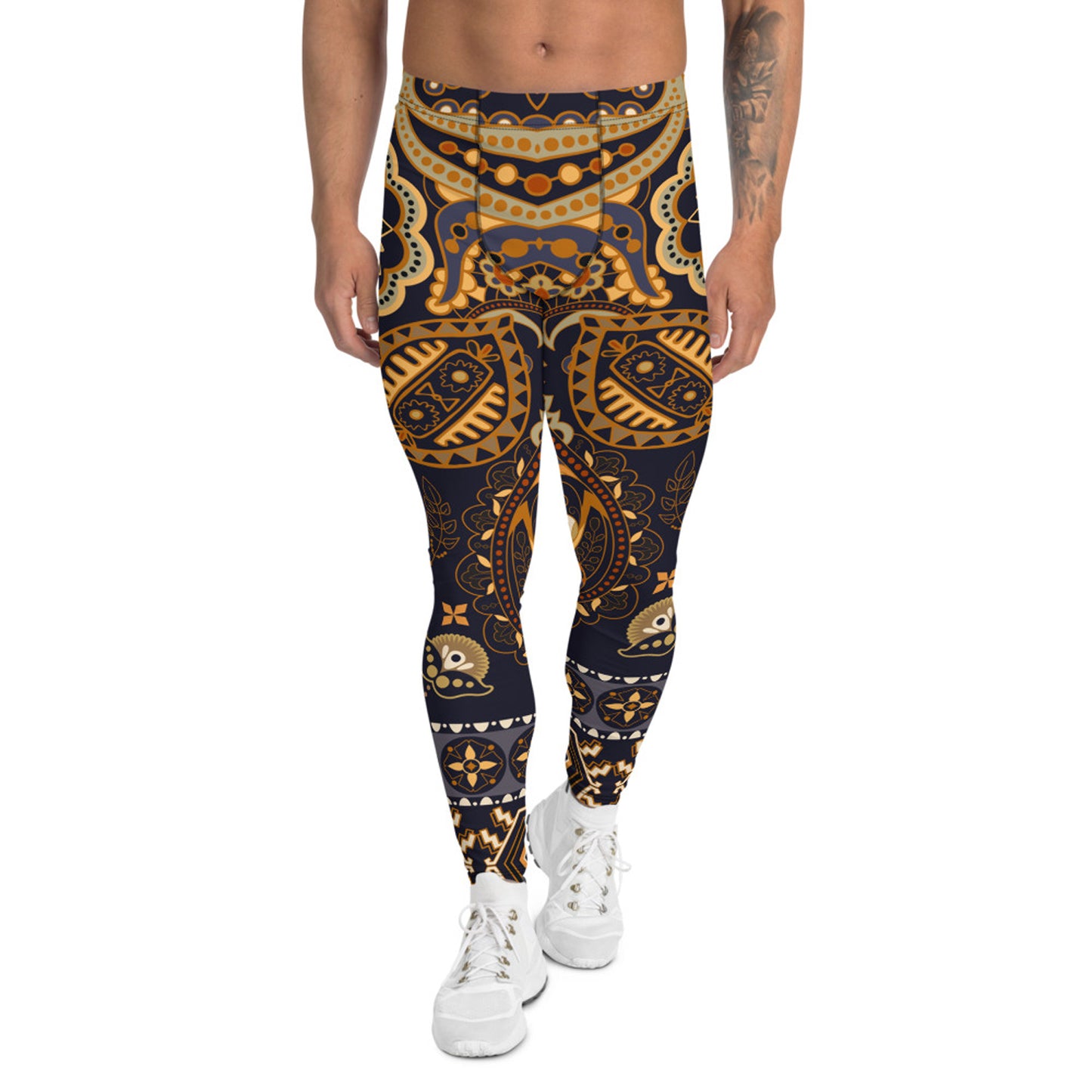 Bohemian Tribal Yoga Pants for Men