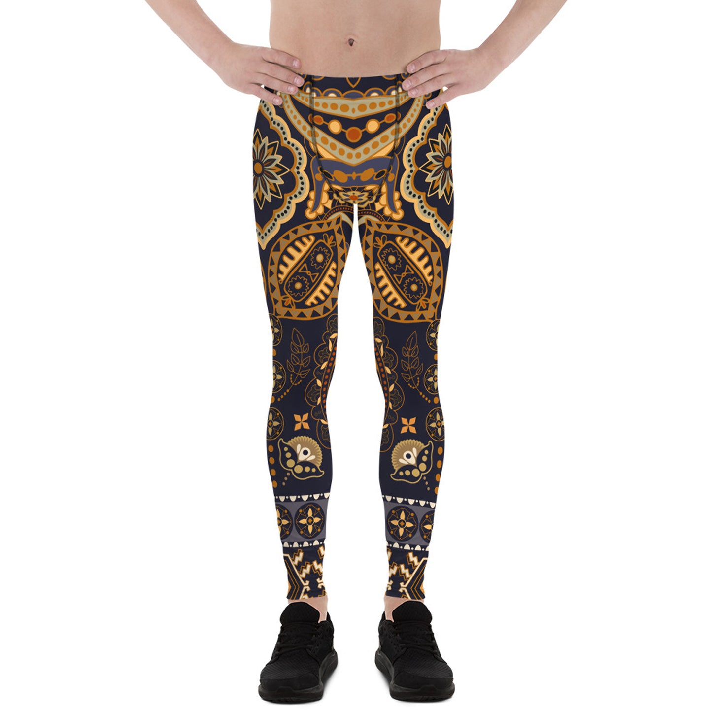 Bohemian Tribal Yoga Pants for Men