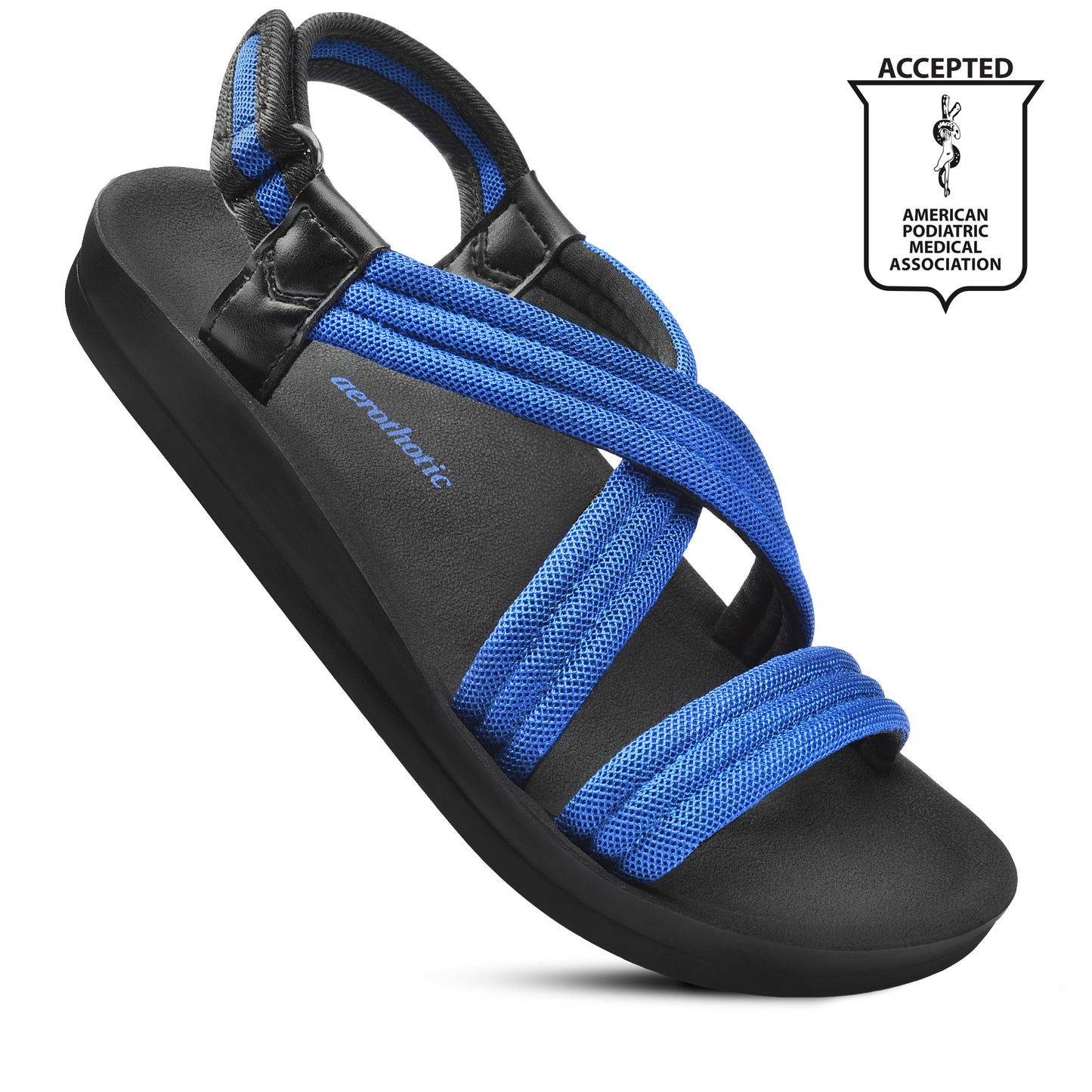 Aerothotic Hadal Women's Velcro Ankle Strap Slip on Sandals (5 Colors)