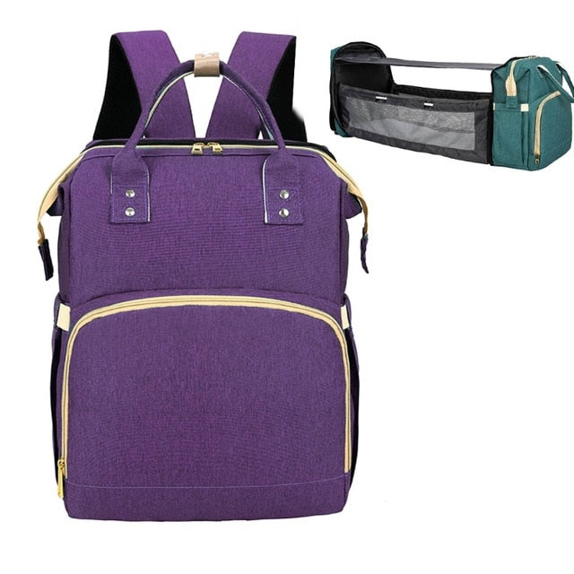 New Multifunctional Portable Change Station/Diaper Bag- In 6 Colors