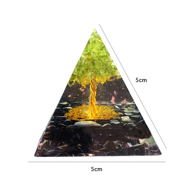 Energy Multiplying Reiki-Chakra-Crystal Pyramids (36 Designs)