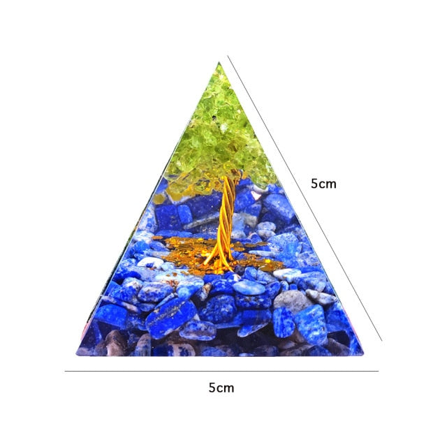 Energy Multiplying Reiki-Chakra-Crystal Pyramids (36 Designs)