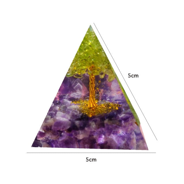 Energy Multiplying Reiki-Chakra-Crystal Pyramids (36 Designs)
