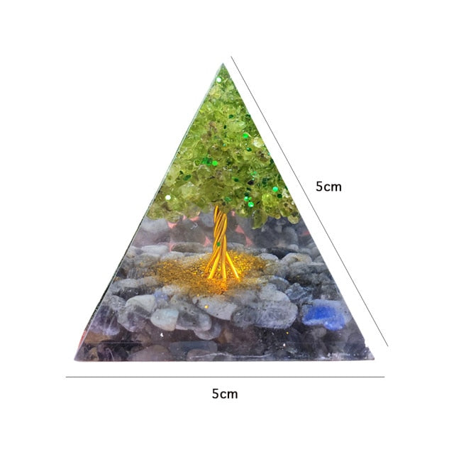 Energy Multiplying Reiki-Chakra-Crystal Pyramids (36 Designs)