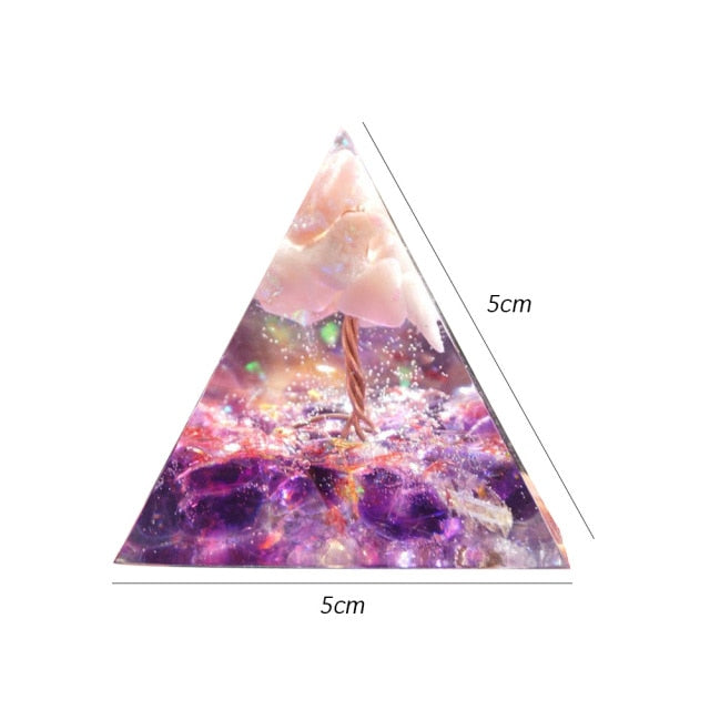Energy Multiplying Reiki-Chakra-Crystal Pyramids (36 Designs)