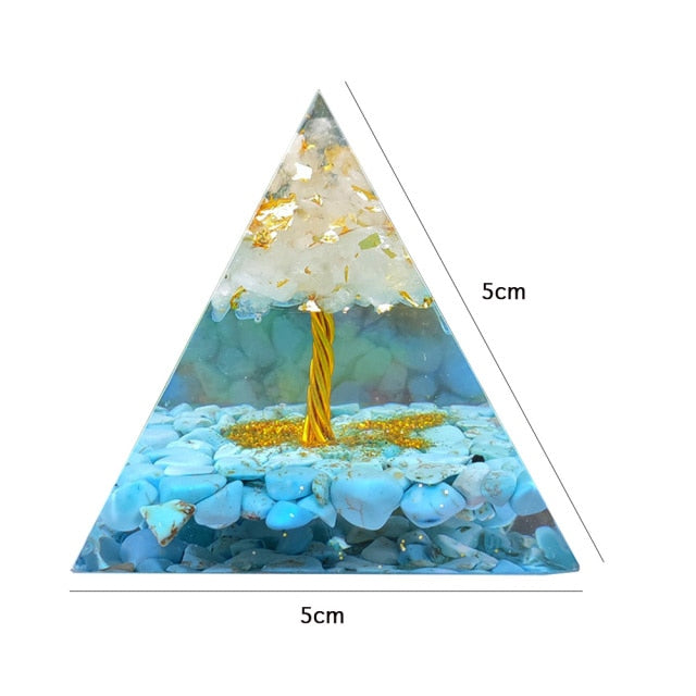 Energy Multiplying Reiki-Chakra-Crystal Pyramids (36 Designs)