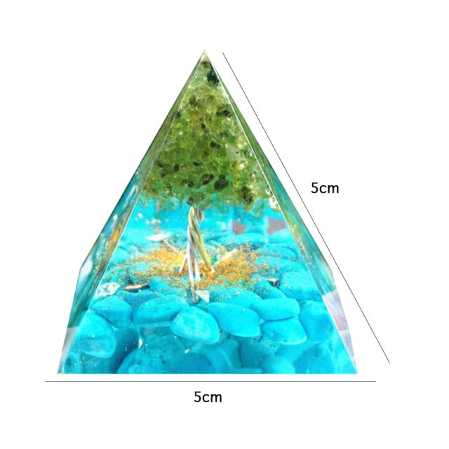 Energy Multiplying Reiki-Chakra-Crystal Pyramids (36 Designs)