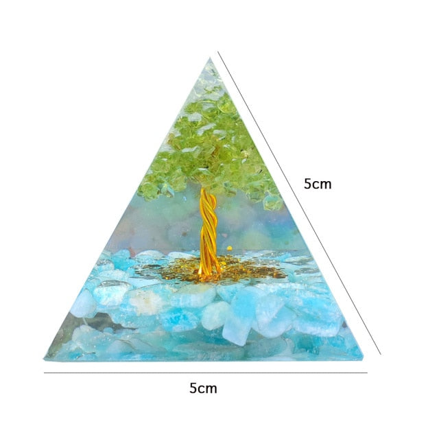Energy Multiplying Reiki-Chakra-Crystal Pyramids (36 Designs)
