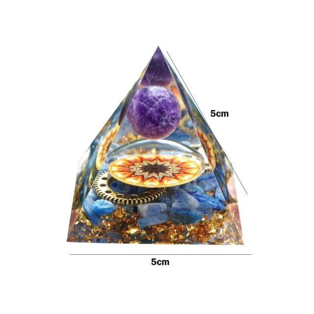 Energy Multiplying Reiki-Chakra-Crystal Pyramids (36 Designs)