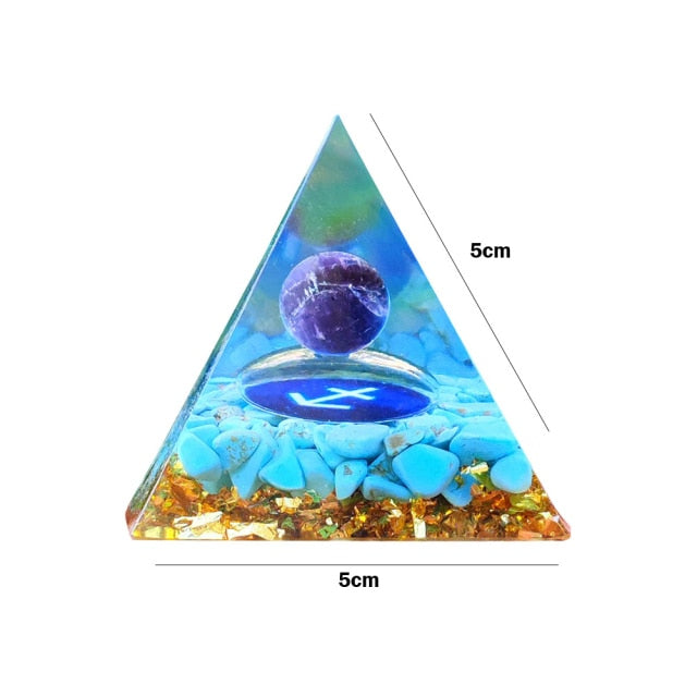 Energy Multiplying Reiki-Chakra-Crystal Pyramids (36 Designs)
