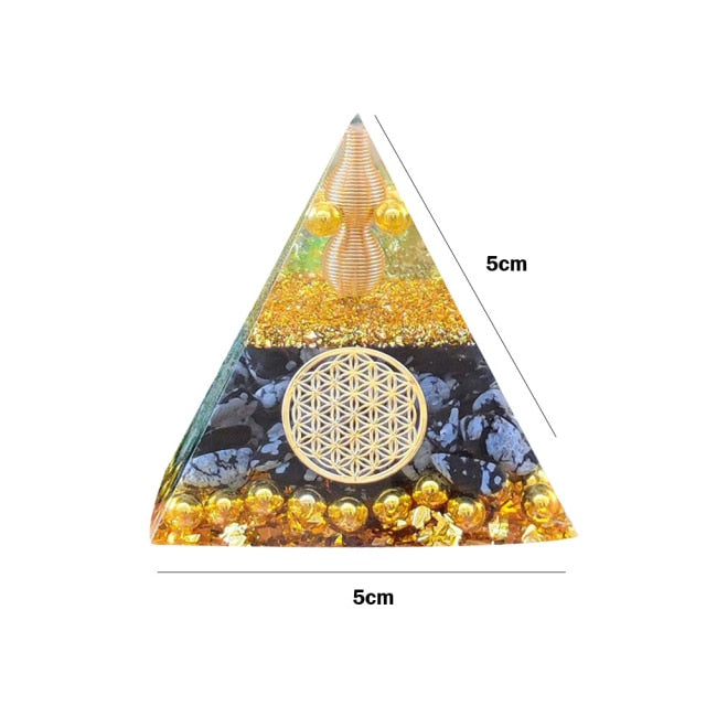 Energy Multiplying Reiki-Chakra-Crystal Pyramids (36 Designs)