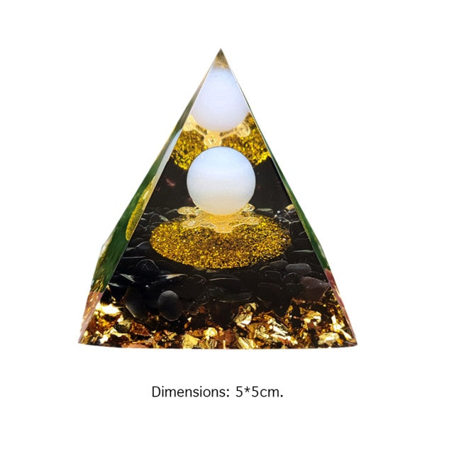 Energy Multiplying Reiki-Chakra-Crystal Pyramids (36 Designs)
