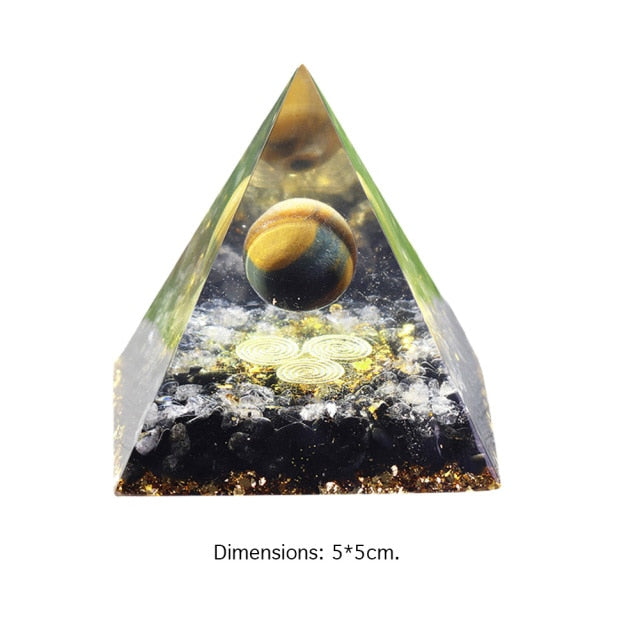 Energy Multiplying Reiki-Chakra-Crystal Pyramids (36 Designs)