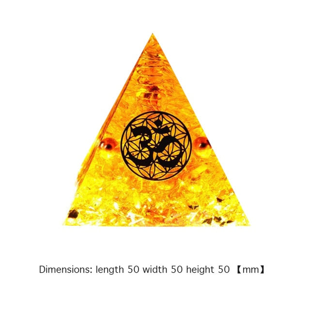 Energy Multiplying Reiki-Chakra-Crystal Pyramids (36 Designs)