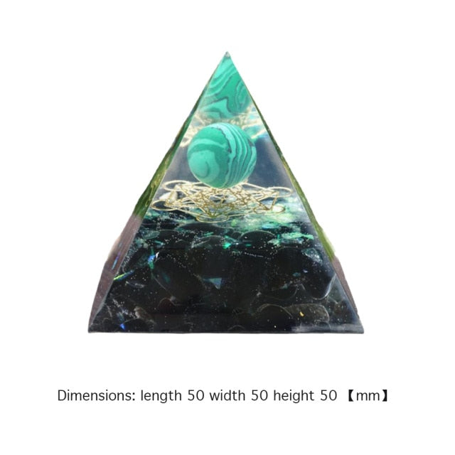 Energy Multiplying Reiki-Chakra-Crystal Pyramids (36 Designs)