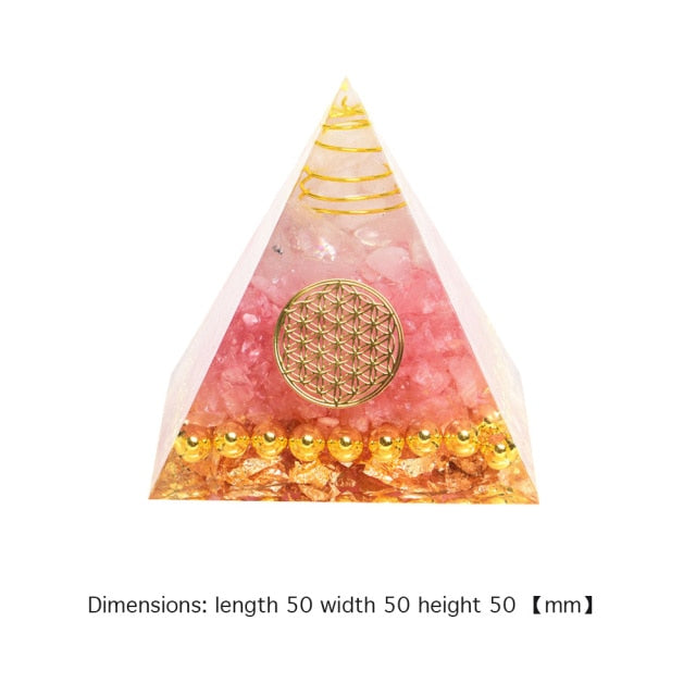Energy Multiplying Reiki-Chakra-Crystal Pyramids (36 Designs)
