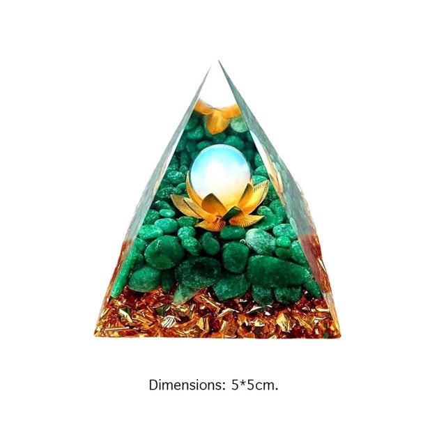 Energy Multiplying Reiki-Chakra-Crystal Pyramids (36 Designs)
