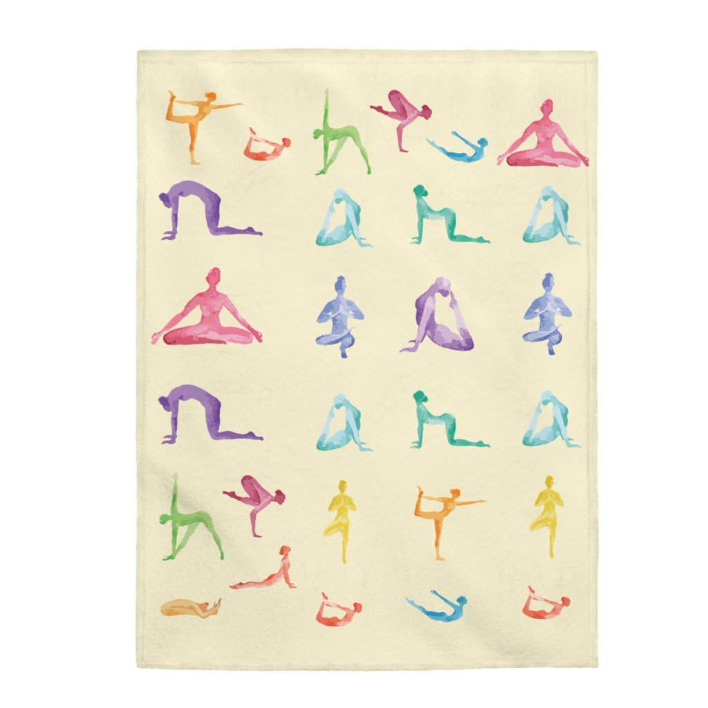Yoga Sanctuary Velveteen Plush Blanket (3 Sizes)