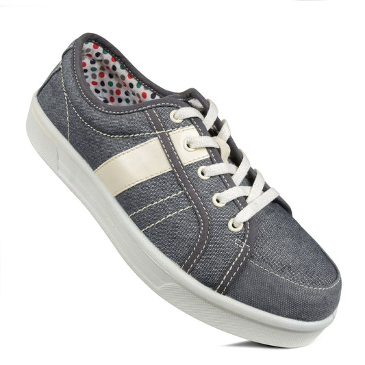 Aerosoft Dormare Women’s Round Toe Casual Comfort Sneakers (2 Colors)