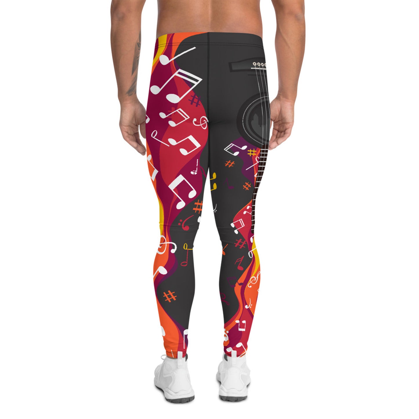 Musical Notes Yoga Pants for Men