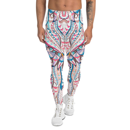 Boho Feather Yoga Pants/Leggings for Men