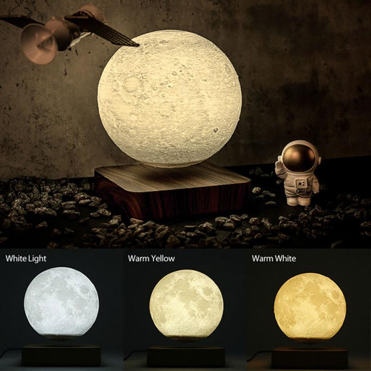 3D Magnetic Levitating Moon Lamp