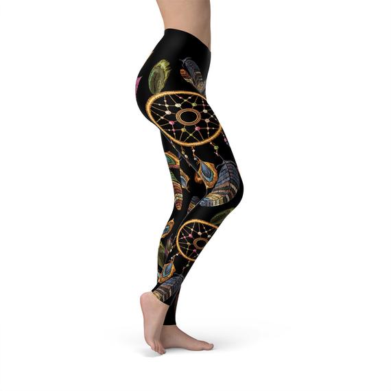 Womens Dreamcatcher Yoga Pants/Leggings
