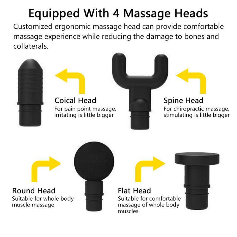 Fitness F9 30 Speed Premium Handheld Massager/6 Interchangeable Heads