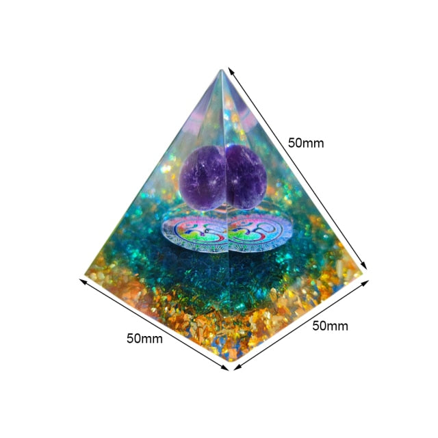 Energy Multiplying Reiki-Chakra-Crystal Pyramids (36 Designs)