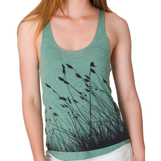 Nature mind racerback tank (In Lemon green (Shown) or Olive-green)